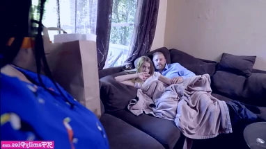 Stepdaughter And Stepdad Take Big Risks To Get Caught By