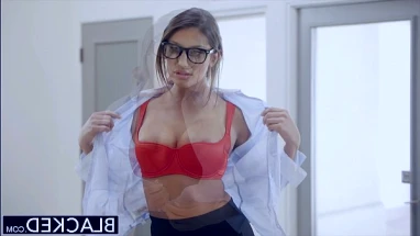 August Ames Gets An Interracial Creampie