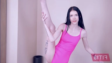 Casting Skinny Black Hair Beauty With Tiny Tits