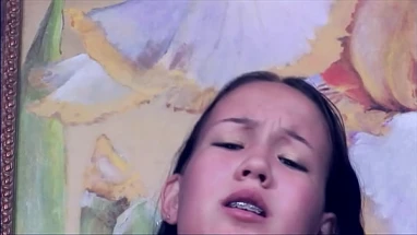 18-Year-Old Asian Teen Takes Stepbro's Big Fat Cock